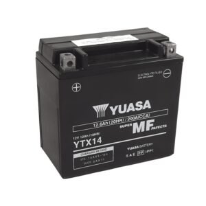 Batería yamaha raptor 660 YUASA W/C activada de fábrica sin mantenimiento
