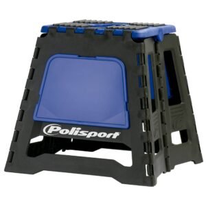 Soporte para motocicleta plegable azul
