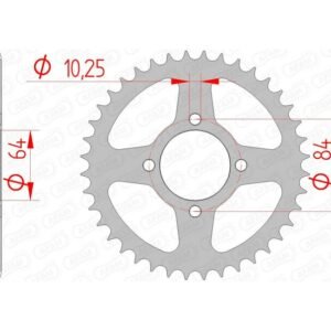 Corona AFAM acero SUZUKI LTZ