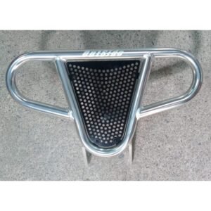 Defensa aluminio OUTSIDE pulida y negra Yamaha YFZ 450