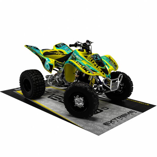 Adhesivos Quad Suzuki LTZ 400 PETRONAS AMARILLO