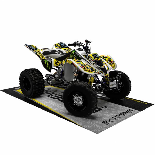 Adhesivos Quad Suzuki LTZ 400 MONSTER AMARILLO - Imagen 2