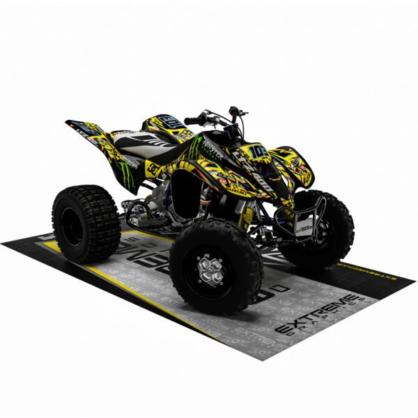 Adhesivos Quad Suzuki LTZ 400 MONSTER AMARILLO - Imagen 3