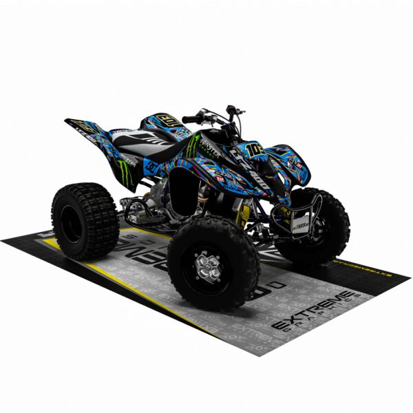 Adhesivos Quad Suzuki LTZ 400 MONSTER AZUL