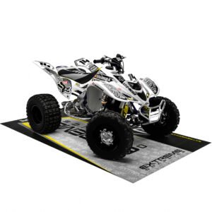 Adhesivos Quad Suzuki LTZ 400 3 negro-blanco