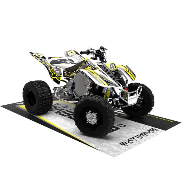 Adhesivos Quad Suzuki LTZ 400 Fox 10 Gris - Imagen 2