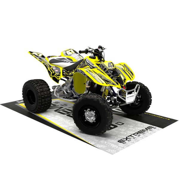 Adhesivos Quad Suzuki LTZ 400 Fox 10 Gris - Imagen 3