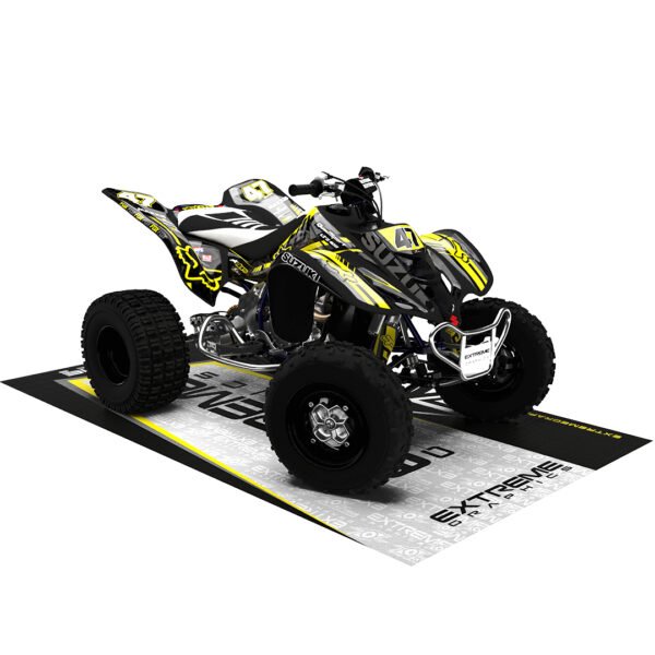 Adhesivos Quad Suzuki LTZ 400 Fox 10 Gris