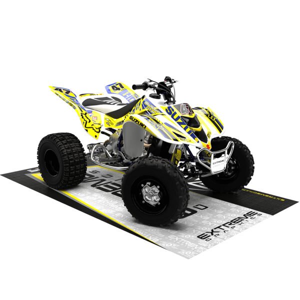 Adhesivos Quad Suzuki LTZ 400 Fox 1 Azul - Imagen 2