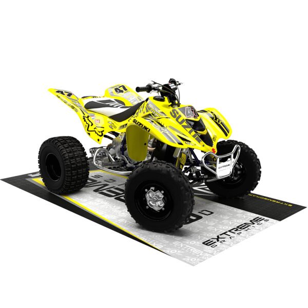 Adhesivos Quad Suzuki LTZ 400 Fox 2 Gris