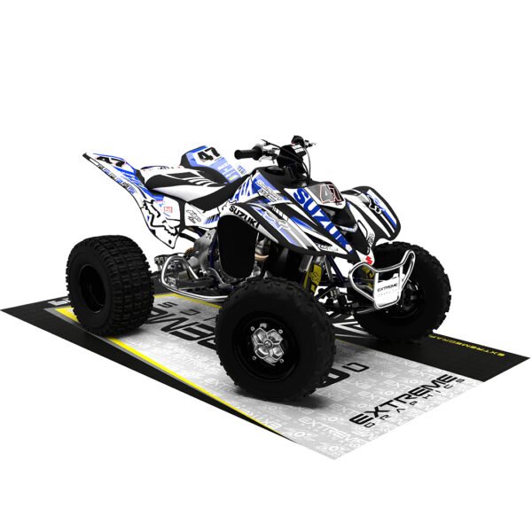 Adhesivos Quad Suzuki LTZ 400 Fox 4 Azul - Imagen 3