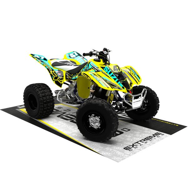 Adhesivos Quad Suzuki LTZ 400 Fox 5 Turquesa