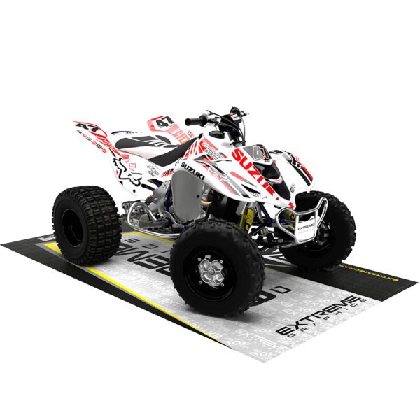 Adhesivos Quad Suzuki LTZ 400 Fox 6 Rojo