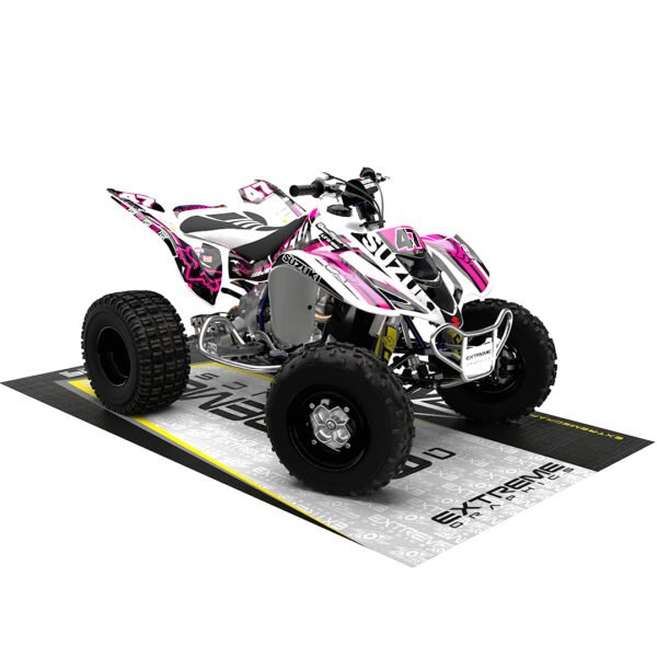 Adhesivos Quad Suzuki LTZ 400 Fox 9 Rosa