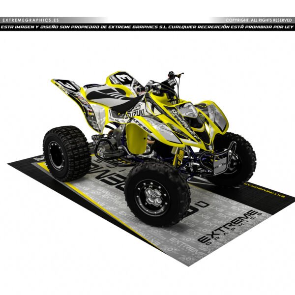 Adhesivos Quad Suzuki LTZ 400 Diablo Blanco - Imagen 2