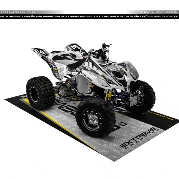 Adhesivos Quad Suzuki LTZ 400 Diablo Blanco