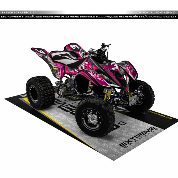 Adhesivos Quad Suzuki LTZ 400 Diablo Rosa