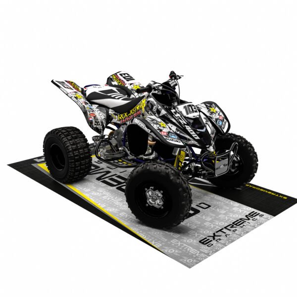 Adhesivos Quad Suzuki LTZ 400 ROCKSTAR Negro - Imagen 3