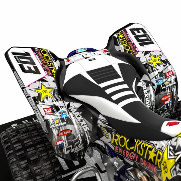 Adhesivos Quad Suzuki LTZ 400 ROCKSTAR Negro - Imagen 5