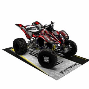 Adhesivos Quad Suzuki LTZ 400 Clown Rojo