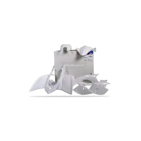 Kit de plásticos Polisport Yamaha YFZ 450 2004-2008 Blanco
