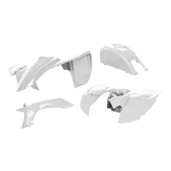 Kit de plásticos Polisport Yamaha YFZ 450 2004-2008 Blanco