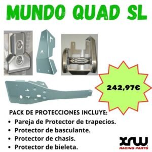 PACK DE PROTECCIONES SUZUKI LTZ 400 / KAWASAKI KFX 400