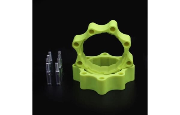 Separadores delanteros M3S 45mm amarillos fluorescentes SUZUKI YAMAHA HONDA KAWASAKI KTM GASGAS