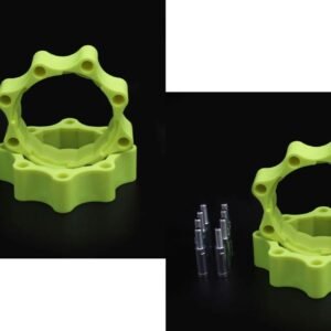 kit separadores M3S 45mm amarillo fluorescente SUZUKI YAMAHA HONDA KAWASAKI KTM GASGAS