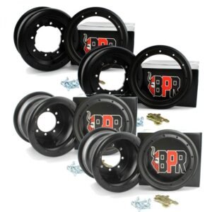 Pack llanta bpr + Aros beadlock pc negros