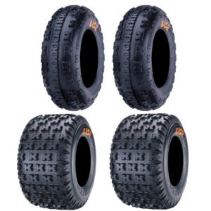 Neumáticos juego Maxxis razr pack 2 delanteros 21x7-10 y 2 traseras 20x11x8