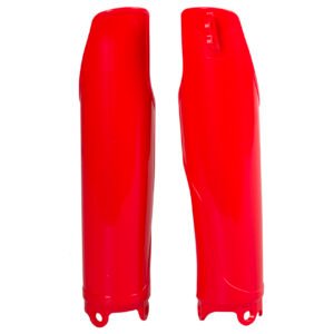 HONDA - Protector de horquilla Honda CR125/250(04 - 07)CRF250R/450R(04 - - >) - Rojo