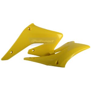 SUZUKI - Tapas de radiador RMZ250(04 - 06) Color OEM - Amarillo