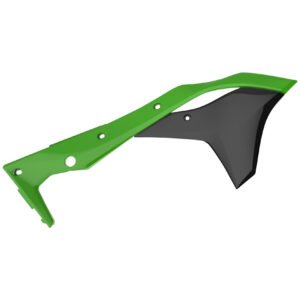 KAWASAKI - Tapas de radiador Kawasaki KX250F(17>20) Color OEM - Verde/Negro