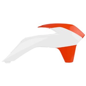 KTM - rad. Tapa de radiador KTM SX/SXF/XC/XCF/EXC/EXCF 2015 Naranja/Blanco oem - Naranja/Blanco