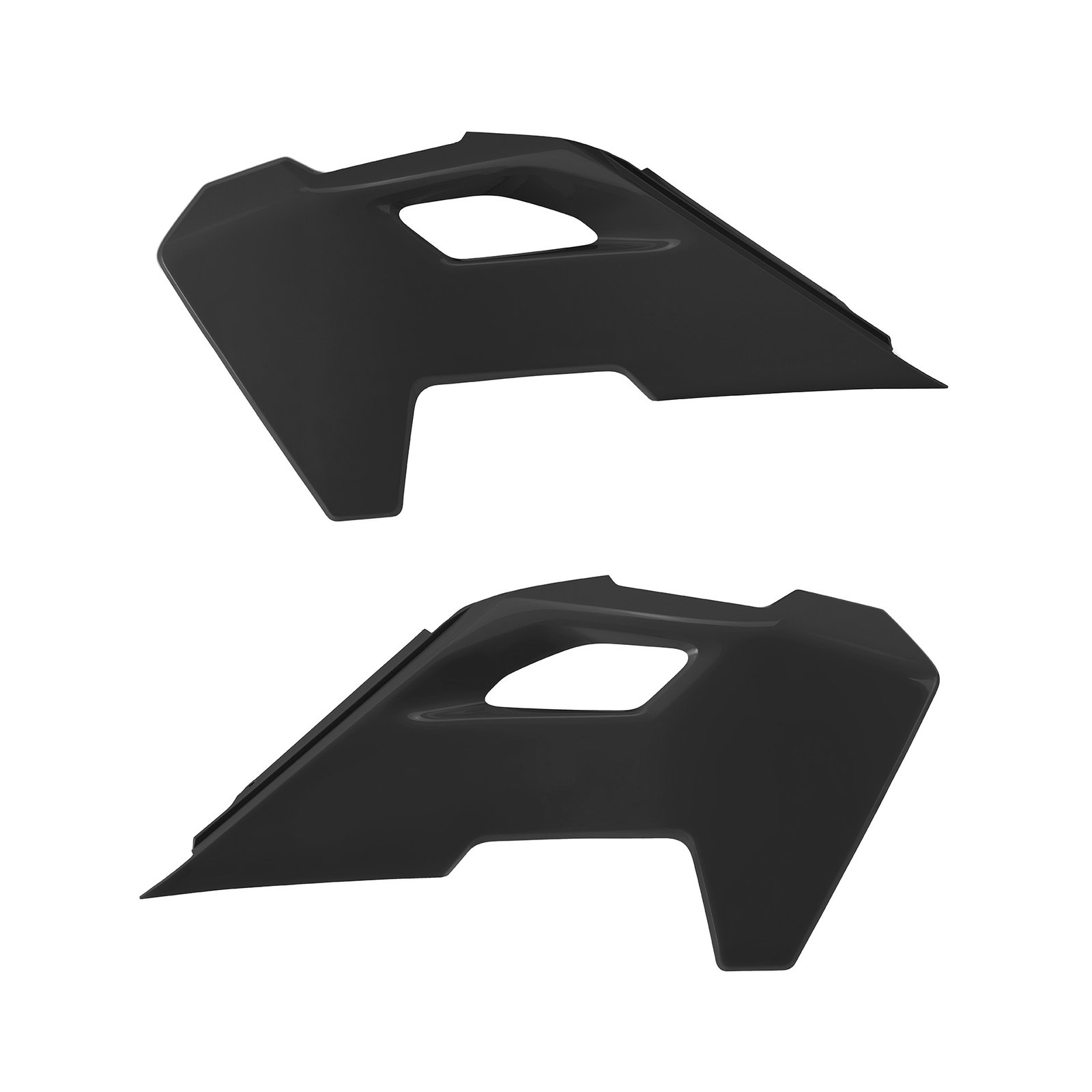 HUSQVARNA - Tapas de radiador Husqvarna TC/FC (23 - 24) TE/FE (24 - 25) - Negro