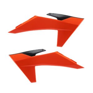 KTM - Tapas de radiador KTM SX/SX - F/XC/XC - F(23 - 24) EXC/EXC - F/XC - W/XC - FW (24 - >) - Negro/Naranja