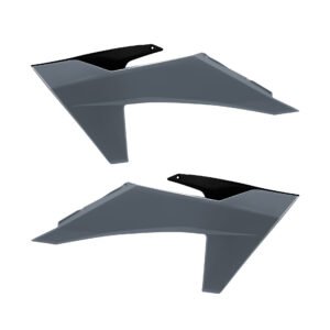 KTM - Tapas de radiador KTM SX/SX - F/XC/XC - F(23 - 24) EXC/EXC - F/XC - W/XC - FW (24 - >) - Negro/N - Gris