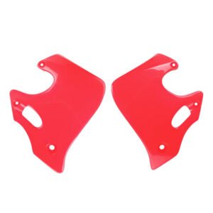 HONDA - Tapa de radiador CR125(93 - 94) CR250(92 - 94)Rojo - Rojo