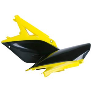 SUZUKI - Tapas laterales Suzuki RMZ250(10 - - >) Color OEM - Amarillo/Negro