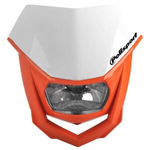 Faro Delantero HALO Headlight - Blanco/Naranja