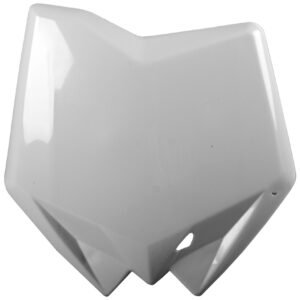 HUSQVARNA - Careta delantera portanúmeros CR125 2str./TC250 4str./TC450 4str./TC510 4str - Blanco