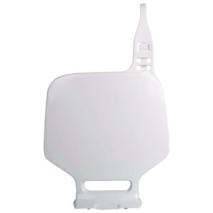 YAMAHA - Careta delantera portanúmeros YZ80(93 - 01)/85(02 - 14) OEM Blanco - Blanco