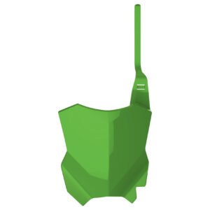 KAWASAKI - restyling Careta delantera portanúmeros KX125/250 (03 - 08) - Verde