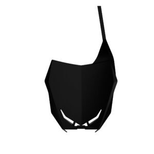 SUZUKI - Careta delantera portanúmeros Suzuki RM125/250(01 - 08) restyling RMZ(19) Estilo - Negro