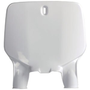 KAWASAKI - Careta delantera portanúmeros KX125/250(96 - 02)/500(92 - 06) Color OEM - Blanco