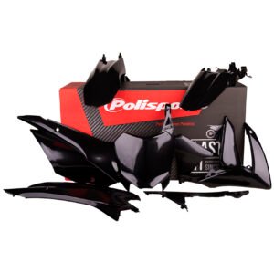 HONDA - Kit de plásticos Honda CRF110(13 - 18) Negro - Negro
