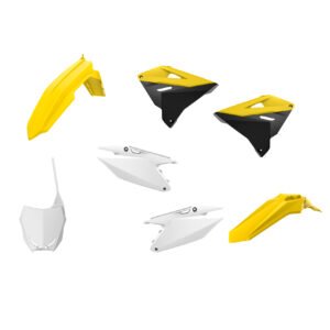 SUZUKI - Kit de plásticos Suzuki restyling RM125/250(01 - 08) RMZ 18 styl Color OEM - Color OEM