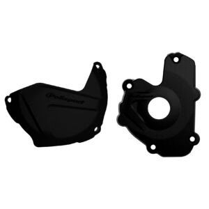 Kit Protección De Tapas De Motor Protector KX250F (13 - 16) - Negro