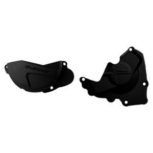 Kit Protección De Tapas De Motor Protector CRF250R (13 - 17) - Negro